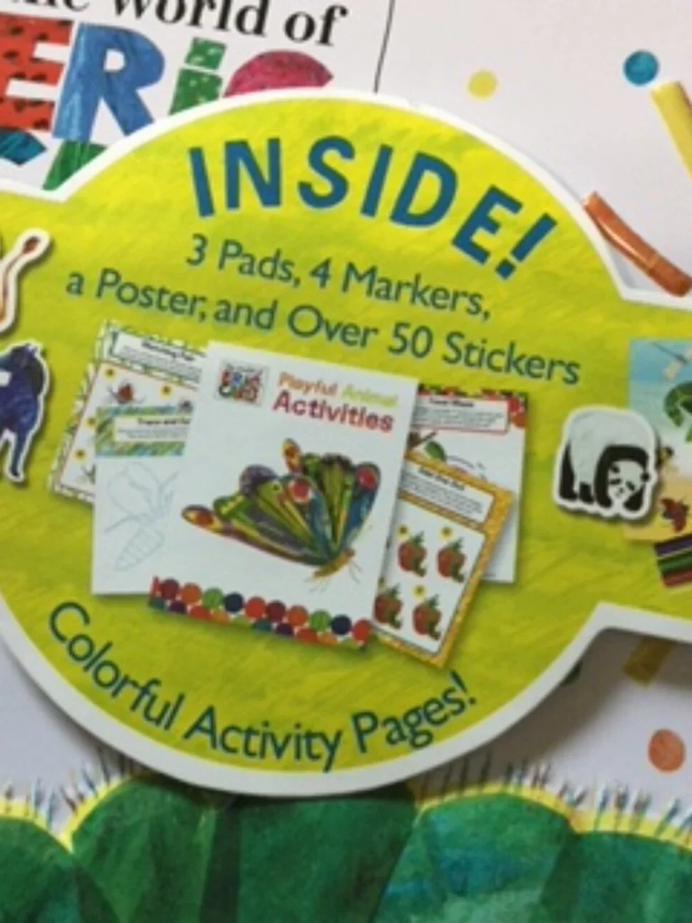 Eric Carle and Andover world eric